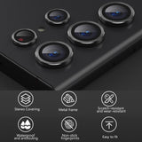 Metal Camera Lens Ring Protector for Samsung Galaxy S22 Ultra