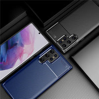 Soft Silicone Bumper Case For Samsung Galaxy S24 S23 S22 S21 series