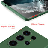 Original Shockproof Liquid Silicone TPU Cases For Samsung Galaxy S24 series