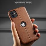 New Slim Luxury Leather Shockproof Dirt-resistant Case For iPhone 11 11 Pro 11 Pro Max