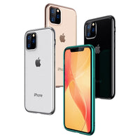Luxury Laser Plating Soft Semi Transparent Matte Full Protection Case For iPhone 11 Series