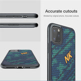 Super Shockproof 3D Texture Silicone Back Case for iPhone 11 Pro Max