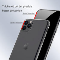 Nature Transparent Clear Soft Silicon TPU Protector Cover for iPhone 11 Series
