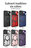 Luxury Magnetic Rotate Ring Bracket Holder Camera Slide Shockproof Case For iPhone 14 13 12 series