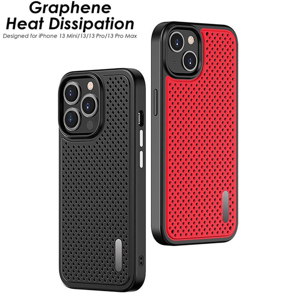 Heat Dissipation Breathable Cooling Shockproof Case for iPhone 14 series