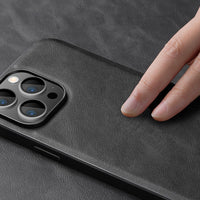 Luxury Vintage Leather + TPU Case for iPhone 14 series