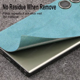 Fur Decal Skin Anti-Slip Back Screen Protector Film for Samsung Galaxy S23 S22 Ultra Plus