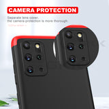 3 In 1 Hard Matte 360 Full Protection Cover Case For Samsung S20 Series