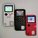 Color Screen Retro Game Full Protection Case For iPhone 11 Series