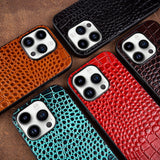 Premium Leather Business Case For iPhone 14 13 12 series