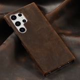 Premium Leather Retro Case For Samsung Galaxy S23 S22 S21 series