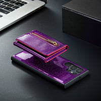 Leather Wallet Magnetic Detachable Magnetic Wallet Case For Samsung Galaxy S23 S22 S21 series