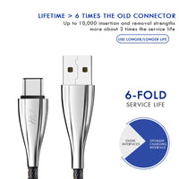 Fast Charging USB Type-C Cable For Samsung Galaxy S9 S8 Plus Note 9 8