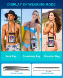 Crossbody Waterproof Phone Bag Pouch For iPhone 14 13 12 series Samsung S23 S22 Ultra Plus