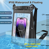 Crossbody Waterproof Phone Bag Pouch For iPhone 14 13 12 series Samsung S23 S22 Ultra Plus