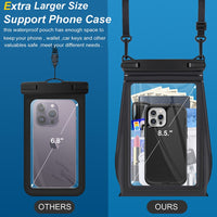 Crossbody Waterproof Phone Bag Pouch For iPhone 14 13 12 series Samsung S23 S22 Ultra Plus