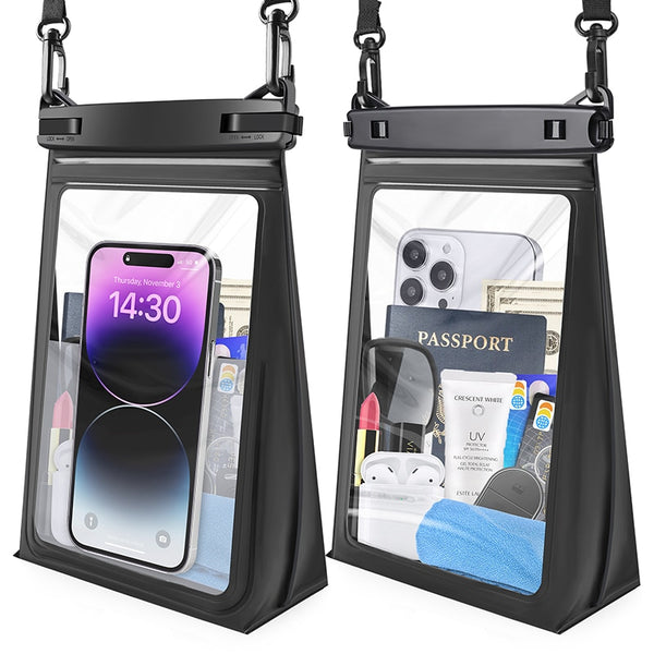 Crossbody Waterproof Phone Bag Pouch For iPhone 14 13 12 series Samsung S23 S22 Ultra Plus