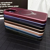 Heat Dissipation Cooling Slim Hard PC Case With Magnetic Stand For iPhone 15 14 13 12 series