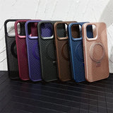 Heat Dissipation Cooling Slim Hard PC Case With Magnetic Stand For iPhone 15 14 13 12 series