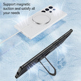 Heat Dissipation Cooling Magnetic Wireless Charging Case With Stand Holder For Samsung Galaxy S23 series