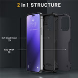 TPU Coque Tough Shockproof Case For iPhone 14 13 12 series