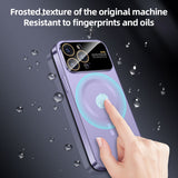 High Quality Matte Hard Magsafe Magnetic Camera Lens Full Protection Acrylic Case For iPhone 14 13 12 series