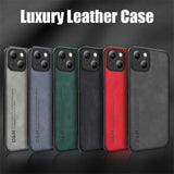 Hot Leather Case For iPhone 14 13 12 series