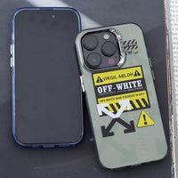Hot Off Trendy White Arrow Clear Silicone Case For iPhone 15 14 13 12 series
