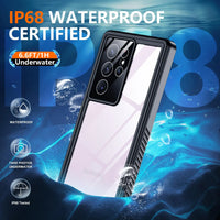 IP68 Shellbox Waterproof Swimming Case For Samsung Galaxy S24 S23 S22 S21 Ultra Plus