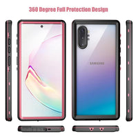 360 Full IP68 Waterproof Protection Case For Samsung Note 10