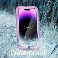 IP68 Waterproof Magnetic Wireless Charger Dustproof Diving Case For iPhone 14 series