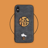 Goku Embroidery Case For iPhone X XS XR XS Max 11 Pro Max