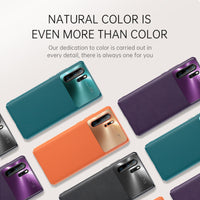 Luxury Shockproof Bumper Leather Case For Huawei P30 Series