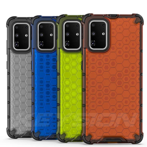 Honeycomb Airbag Shockproof Armor Case For Samsung Galaxy S20 Series