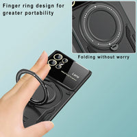 Shockproof Ring Stand Camera Protector Case for Samsung Galaxy S24 S23 S22 series