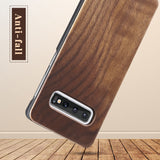 Luxury Vintage Real Wood Case For Samsung Galaxy S10 S10E S10 Plus S9 S8