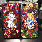 Snow White Mermaid Cute Case 3D Relief Cartoon Hard PC Phone Back Cover Case For iPhone