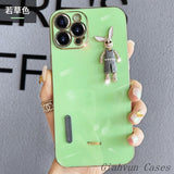 Diamond Rabbit Camera Lens Protect Case For iPhone 14 13 12 series