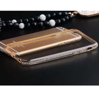 Luxury Rhinestone Soft TPU Phone Cases For iPhone 6S