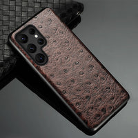 Premium Leather Case For Samsung S23 S22 S21 Ultra Plus