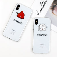 Cartoon Funny Case For Apple iPhone X 8 7 6