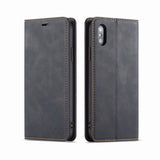 Leather Flip Card Slot Coque Case For iphone XS XS Max XR