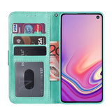 Leather Flip Wallet Zipper Case For Samsung Galaxy S9 Plus S8 S10 Note 10+ 8 9