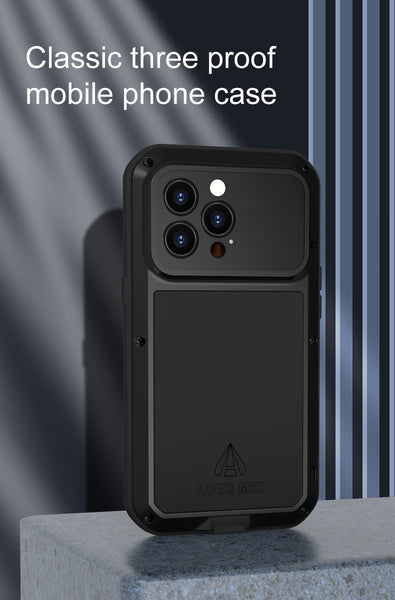 Waterproof Aluminum Gorilla Metal Armor Case For iPhone 14 series