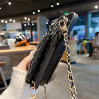 Leather Crossbody Bag Case For iPhone 14 13 12 series