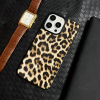 Luxury Leather Printed Case For iPhone 15 14 13 12 series