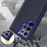 Luxury 360 Full Protection Armor Military Bumper Shockproof Case For Samsung Galaxy S23 S22 Ultra Plus