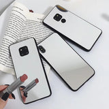 Luxury Acrylic Mirror Case Soft Silicone Edge Cover For iPhone11 Pro Max