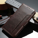 Luxury Business Wallet Credit Card Slot Phone Case for iPhone X 8 8 Plus