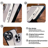 Luxury Camera Protector Lens Film Transparent Case For iPhone 14 13 12 series